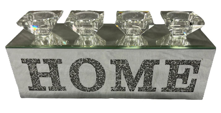 4H "HOME" Tealight Holder