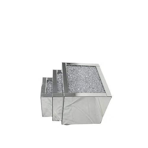 Crush Diamond Nest Of Three Tables