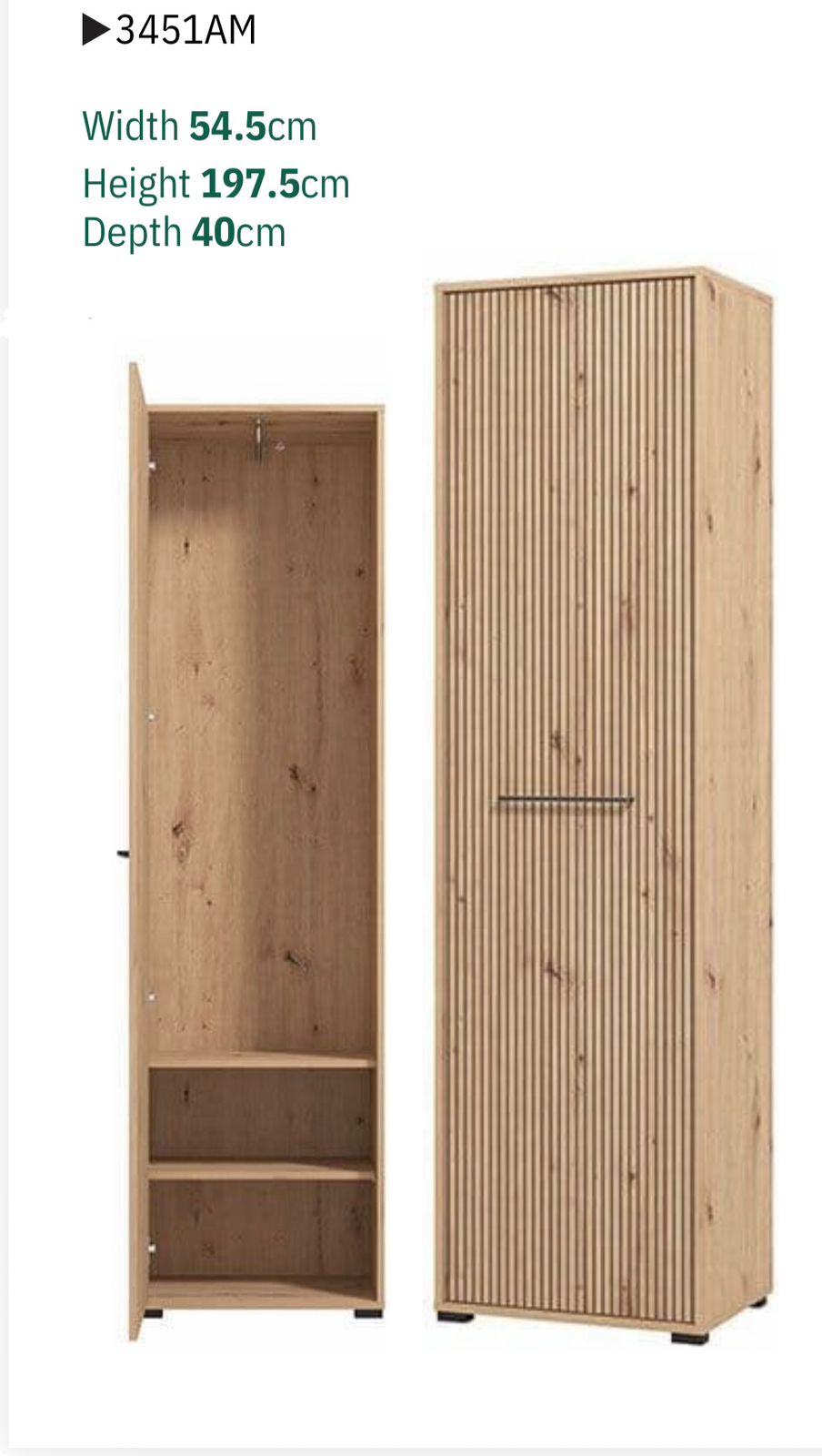 Lazlo Oak Slat Effect