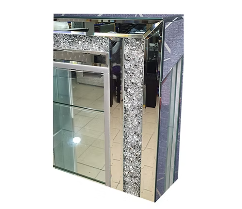Small Crush Diamond Cabinet