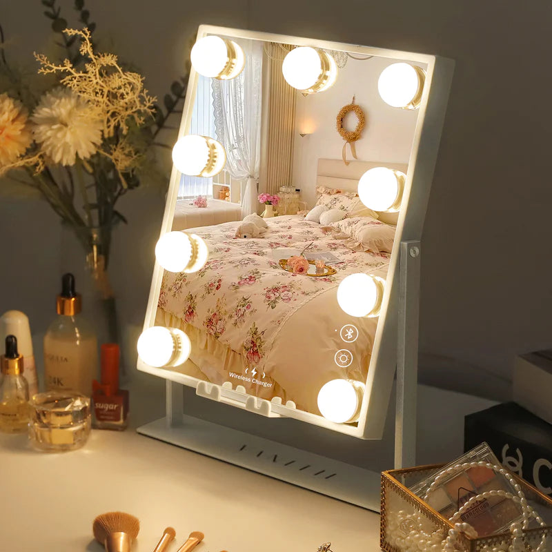VANITII Fenair Hollywood Glow Vanity Mirror with Wireless Charging -9 Dimmable