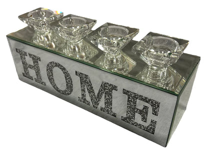 4H "HOME" Tealight Holder