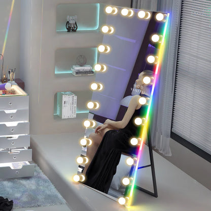 VANITII Hollywood Full Length Vanity Mirror with 25 Dimmable LED's