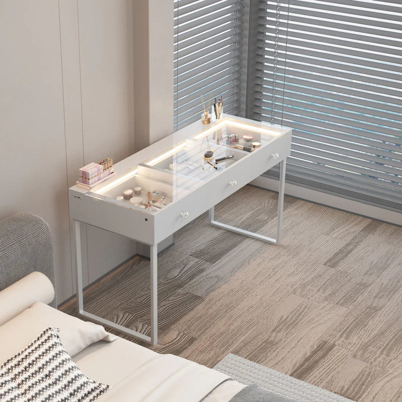 VANITII Billie Vanity Desk Pro - 3 Storage Drawers