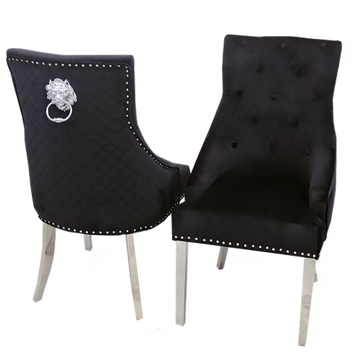 Bentley Chrome Dining Chair - 4 colour