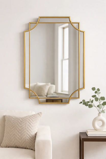 G-M009 - Gold/Silver Wall Mirror