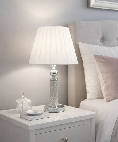 MD41 - Silver Table Lamp