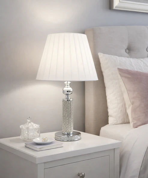 MD41 - Silver Table Lamp