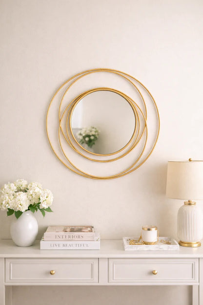 G-M010 - Golden Wall Mirror