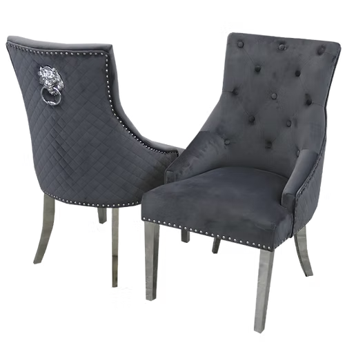 Bentley Chrome Dining Chair - 4 colour
