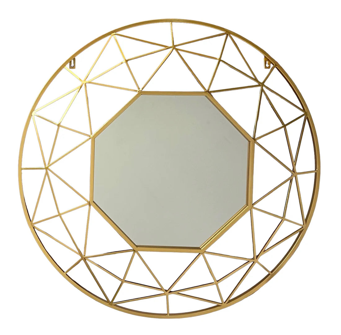 G-M002 - Golden Wall Mirror