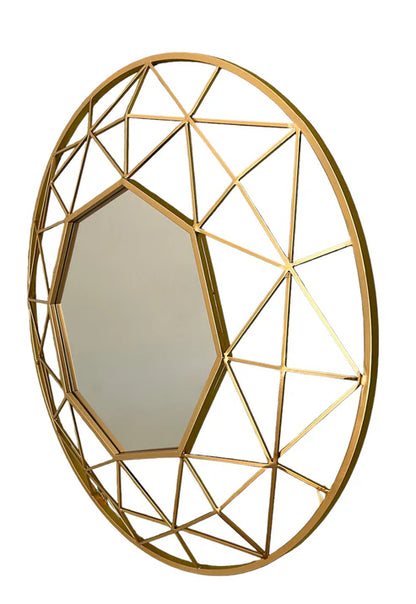 G-M002 - Golden Wall Mirror