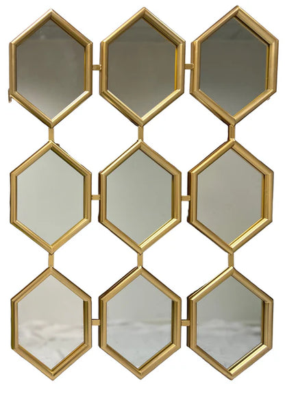 G-M007 - Gold/Silver Wall Mirror