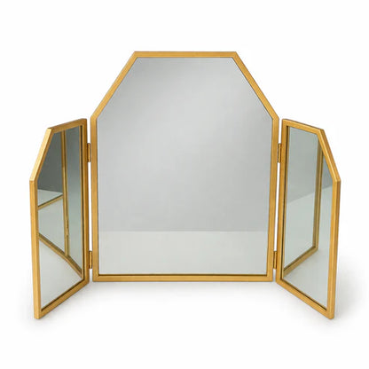 G-SY628 - Golden Tabletop Mirror