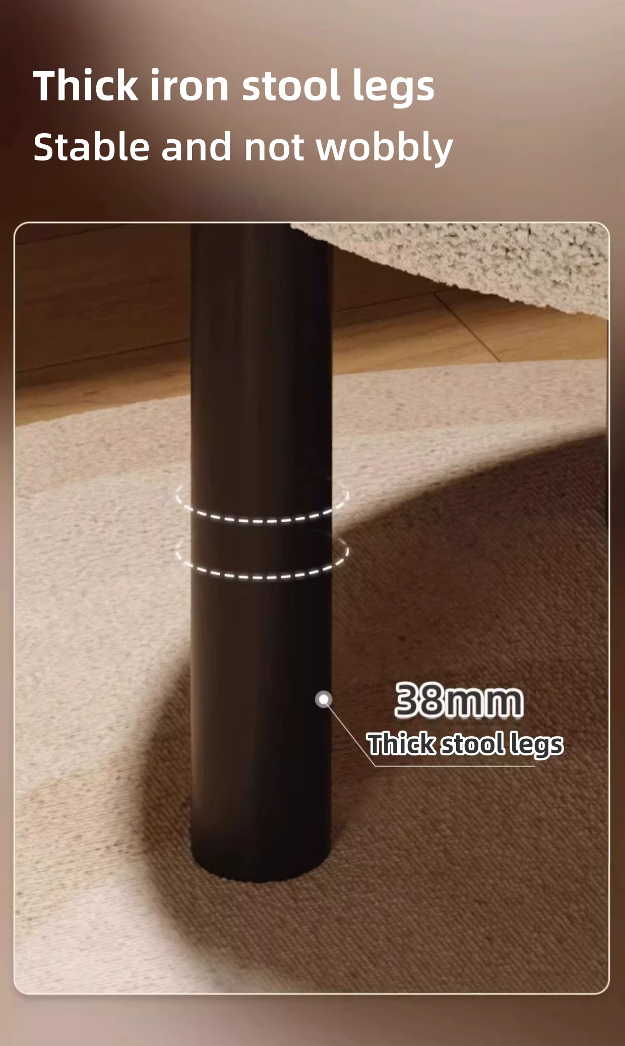 Modern boucle chair - Comes in 4 colours