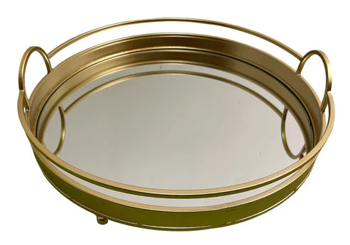 G-MT01 - Golden Mirror Tray