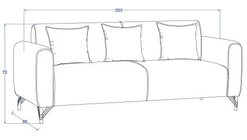 RIVAN Sofa set - 3 seater sofa - 2 seater sofa - choice of colours - Special offer