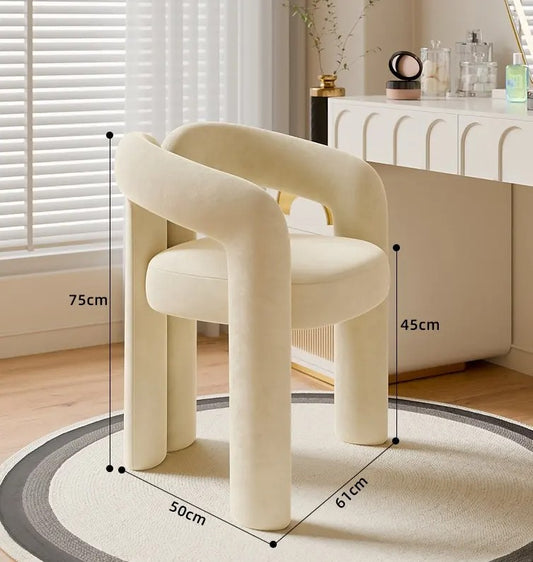 Teddy boucle chair - Comes in 4 colours