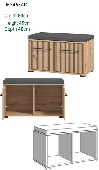 Lazlo Oak Slat Effect